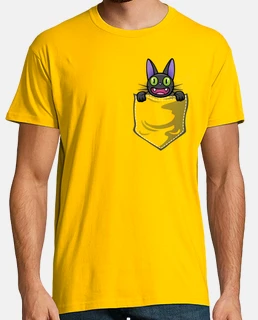 gato negro en el bolsillo