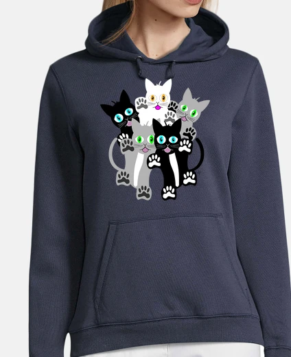 Sudadera GATOS