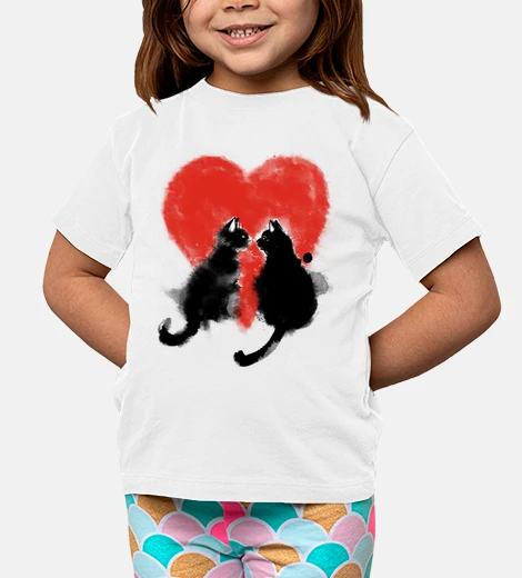 Ropa gatos enamorados