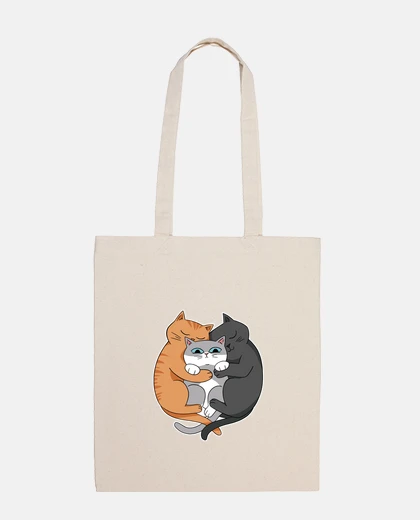Borsa gatti coccole, famiglia, borsa da donna, per affari di tomcat, bebè , body, da madre a gatto
