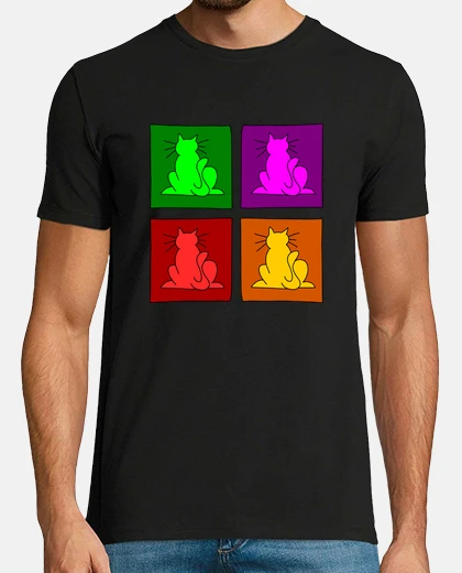 T-shirt gatti pop