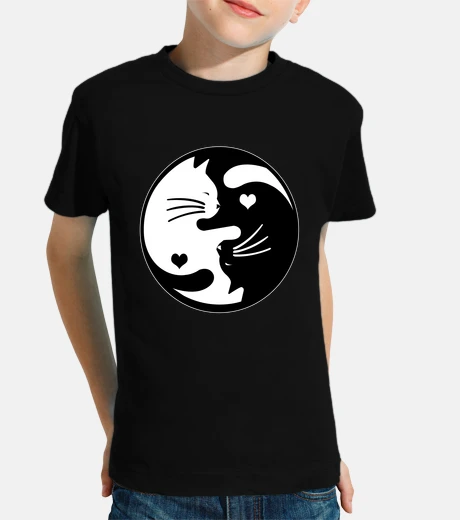 Abbigliamento gatti ying yang