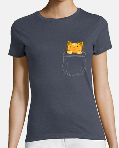 T-shirt gattino biondo
