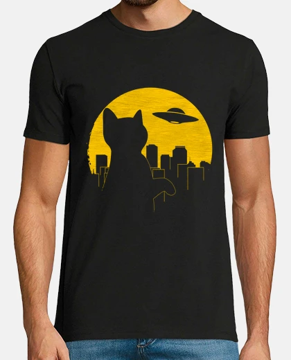 T-shirt gatto