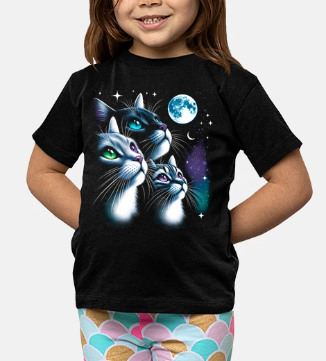 Abbigliamento gatto alla luce dlei luna una gatto gat