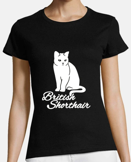 T-shirt gatto british shorthair