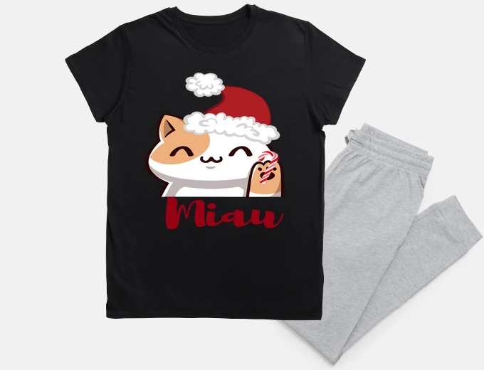 Pigiama gatto dlei vita d con cappello