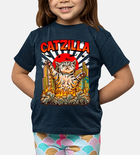 Abbigliamento gatto godzilla gatzilla anime manga giappone divertente