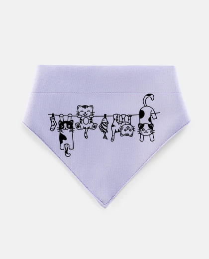 Mascotas gatto madre stendibiancheria umorismo divertente fun