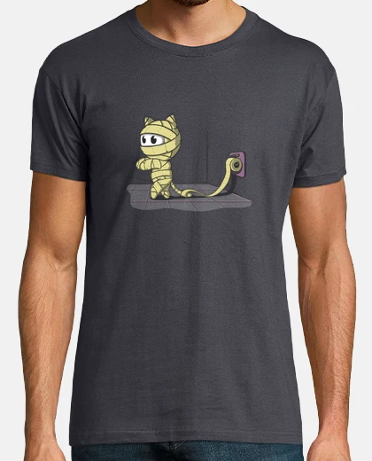 T-shirt gatto mummia