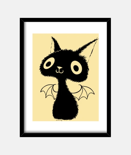 Quadro gatto nero - scatola nera