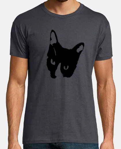 T-shirt gatto nero