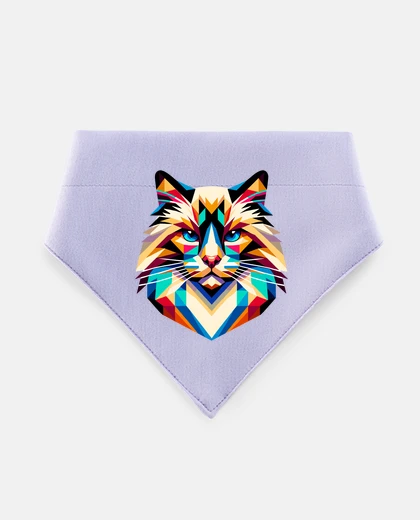 Mascotas gatto o doll di pezza colore geometrico