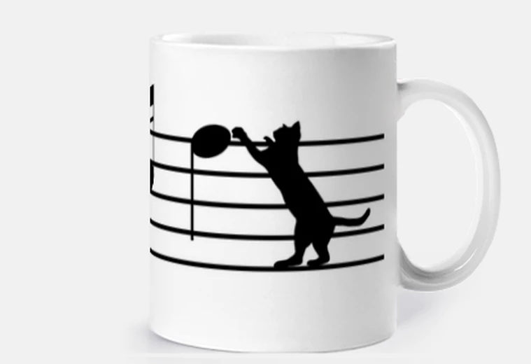 Tazza gatto o gioco not a