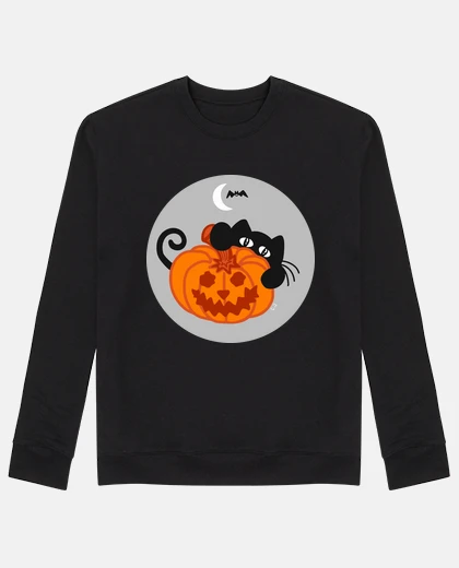Felpa gatto oh all oween