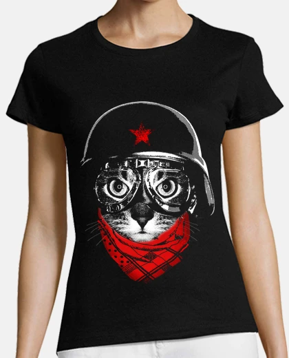 T-shirt gatto pilota