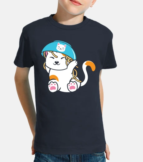 Abbigliamento gatto ramen troppo divertente