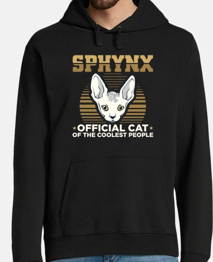 Felpa gatto sfinge del gatto sfinge più cool