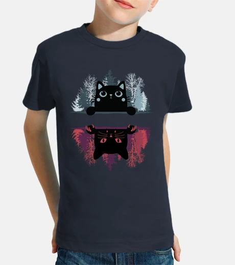 Abbigliamento gatto simpatico o cattivo a testa in gi