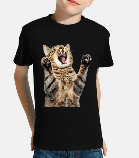 Abbigliamento gatto soriano a bocca aperta fun fun ny