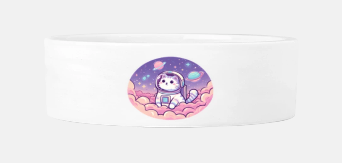 Mascotas gatto spaziale cosmico