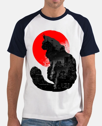 T-shirt gatto urbano