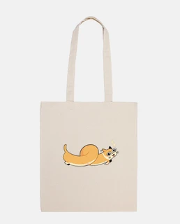 gatto churro - borsa tote