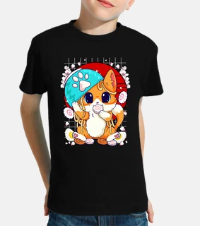 gatto ito mangiare ra men e shusi kawai