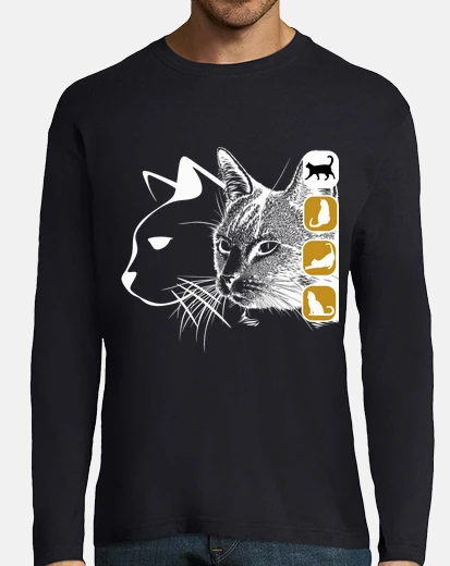 T-shirt gattoto che senza 4