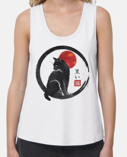 T-shirt gattoto nero
