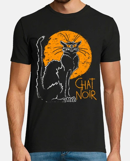 T-shirt gattoto nero