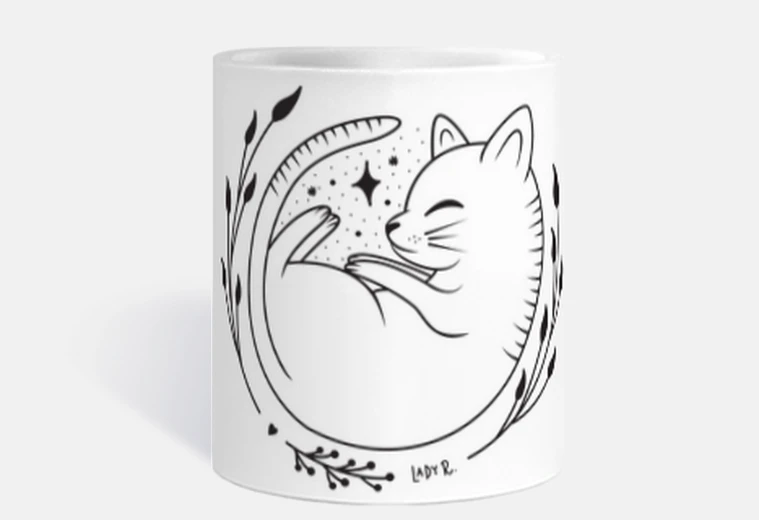 Tazza gattoto sognante i