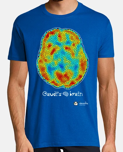 Tee-shirt gaudi brain