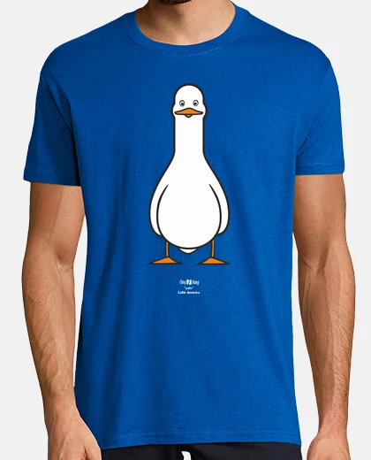 Camiseta Gay Slang: Pato (Latin America) Blanco.
