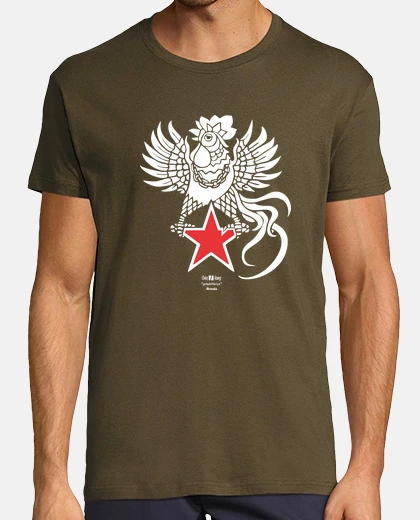 Camiseta Gay Slang: Petuh (Russia) Blanco