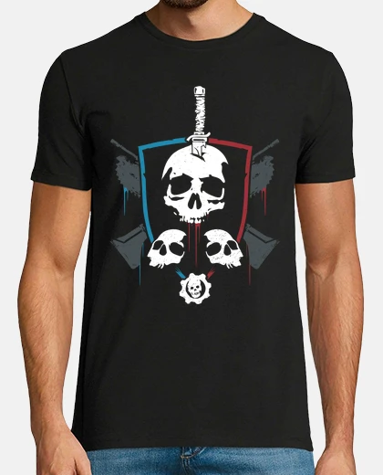 T-shirt gears of war 4 cresta