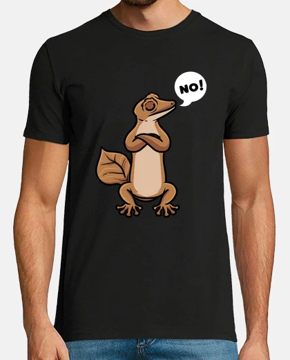 Tee-shirt gecko à queue de feuille geckos à queue