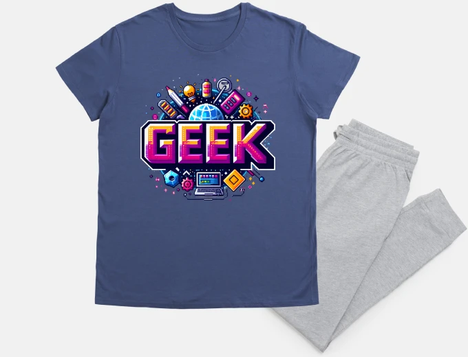 Pajama geek and gamer