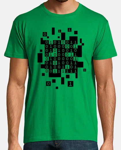 T-shirt Geek Binary Code T-Shirt, Sarcasm Written in Binary, Gift for Nerds and Programmers