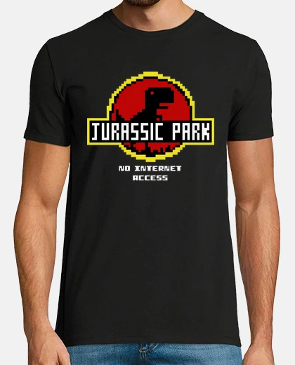 Tee-shirt geek jurassic park