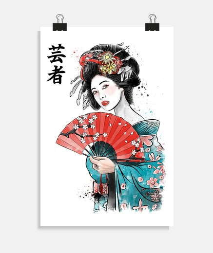 Poster geisha