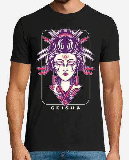 Playera GEISHA JAPONESA