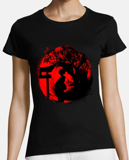 Tee-shirt geisha, t-shirt à manches courtes