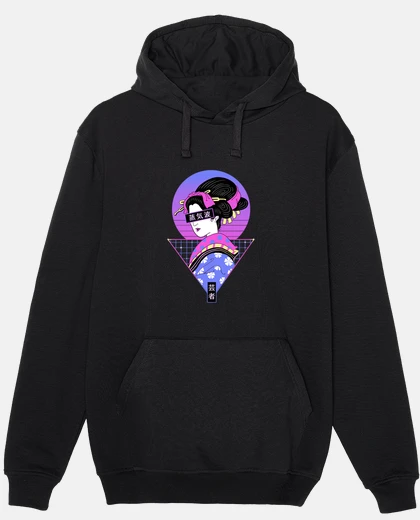 Hoodie Geisha Wave