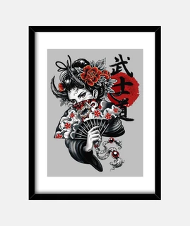 Geisha Japonesa Samurai
