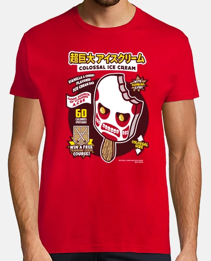 T-shirt gelato colossale