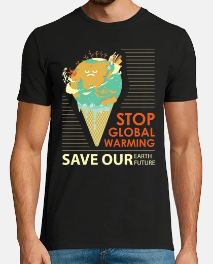 T-shirt gelato terra fondente