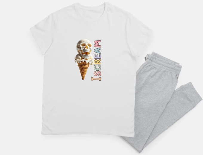 Pigiama gelato teschio gelato