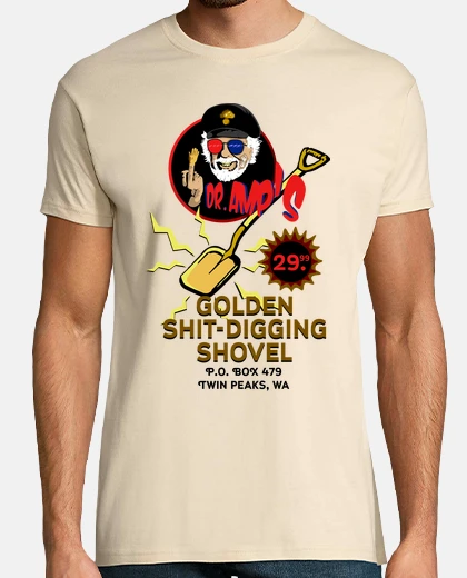 T-shirt gemello picchi dr. amp golden pala