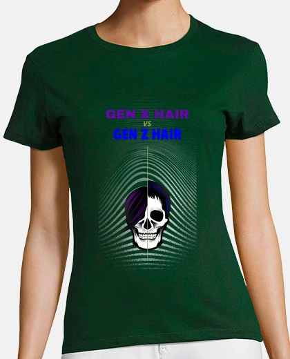 T-shirt gen x - millennials - acconciature gen 